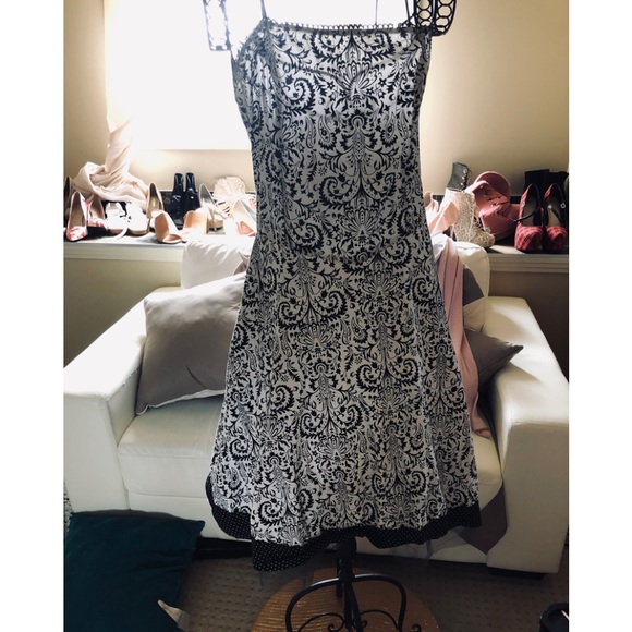 Black and white summer dress - Picture 1 of 1